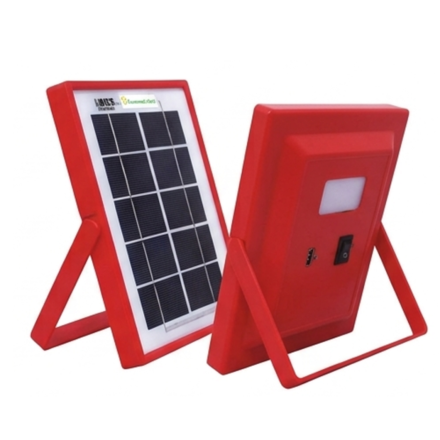 Solar Portable Power Bank With Charger