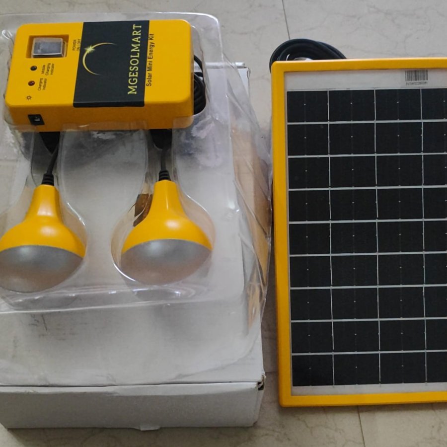 Solar Home Emergency  Mini Energy  Kit
